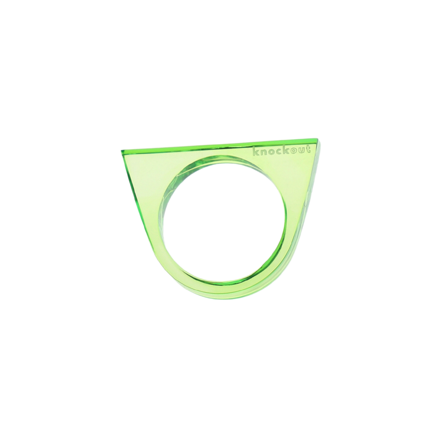 Lime TKO Self Defense Ring