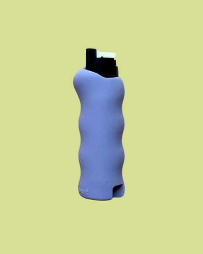 grey purple wavy pepper spray 