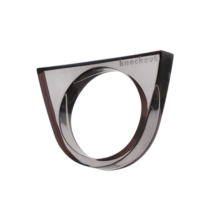 Clear Black TKO Self Defense Ring